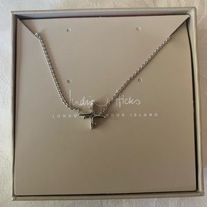 India Hicks “J” Silver Necklace